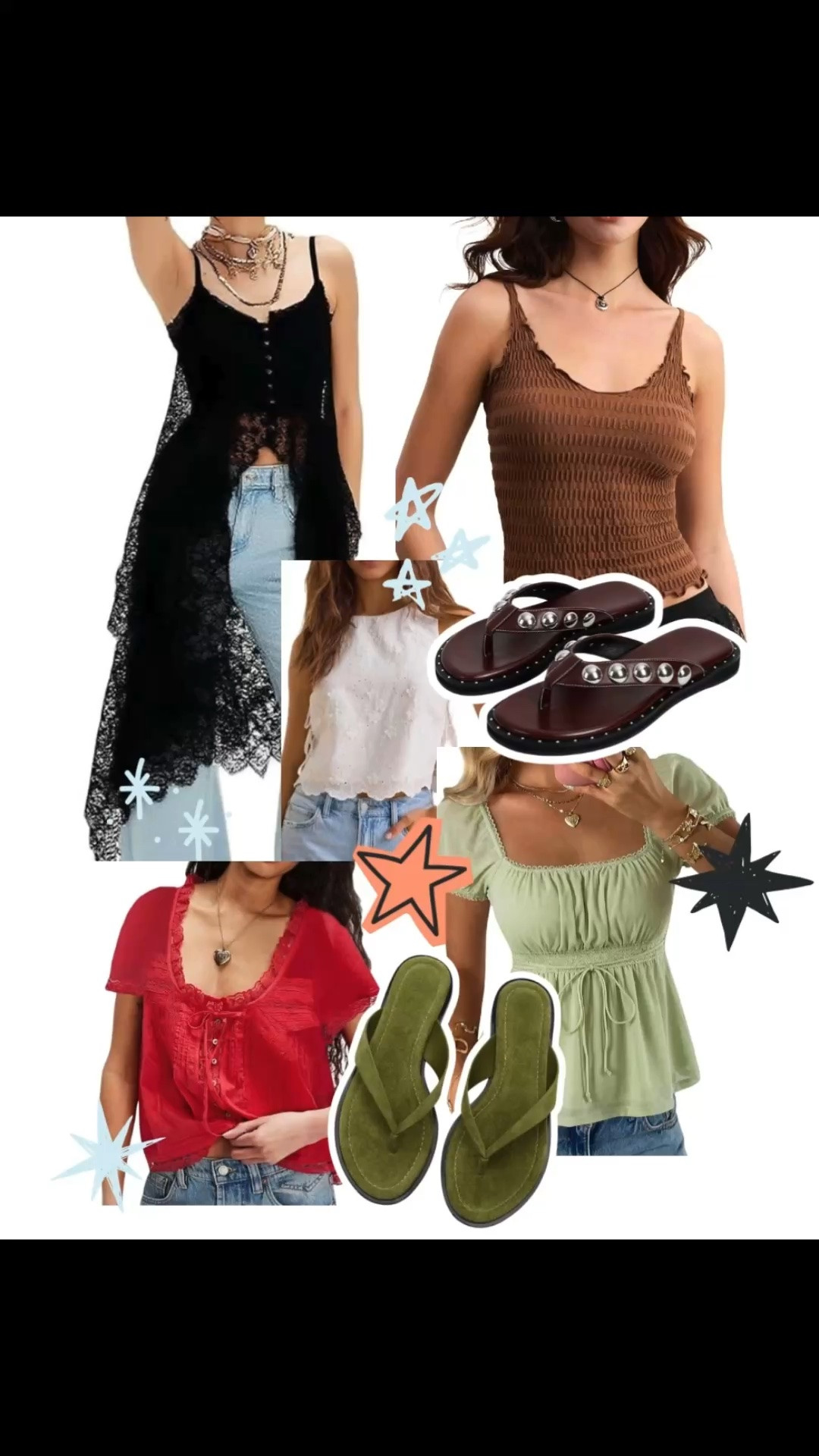 Summer staples, this are so cute with a touch of coquette and whimsy ✨ Básicos de verano: son preciosos, con un toque *coquette* y whimsy ✨

#LTKootd #LTKTravel #LTKSaleAlert