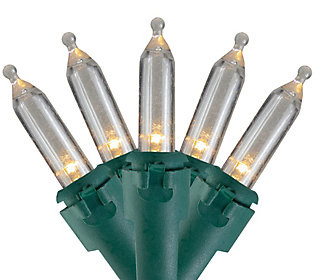 Northlight 100ct 33' Warm White LED Mini Christ mas Lights | QVC
