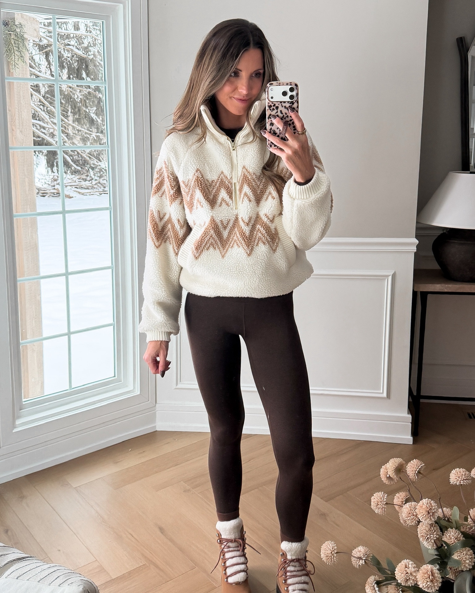 This Varley half zip Sherpa is warm!! It’s very thick and I love the neutral colors. Perfect for those below freezing days we get in the Midwest where you need multiple layers! 

#LTKootd #LTKGiftGuide #LTKActive