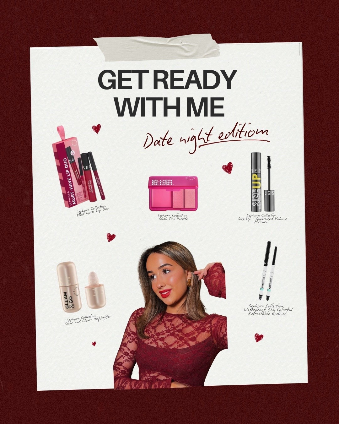 Date night makeup routine❤️

#LTKbeauty