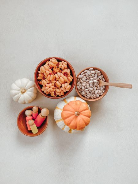A fall Montessori sensory invitation to play with the perfect touch of autumn.  Great for creative play, number sense + mandala patterns!

#LTKkids #LTKfamily #LTKSeasonal