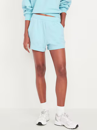 Extra High-Waisted SoComfy Sweat Shorts -- 3-inch inseam | Old Navy (US)
