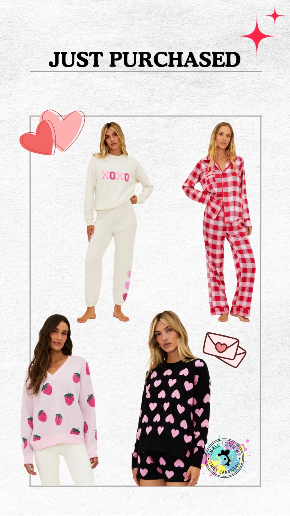 just purchased Valentine’s Day pajamas + sweaters perfect for Valentine’s Day
From beach riot

#LTKSeasonal #LTKGiftGuide #LTKStyleTip