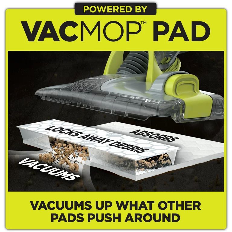 Shark VACMOP™ Cordless Hard Floor Vacuum Mop with Disposable VACMOP™ Pad | Walmart (US)