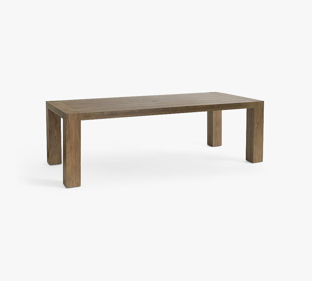 Get the Look: Rockport Rectangular Outdoor Dining Table + Chair | Pottery Barn (US)