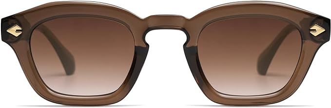 Retro Small Square Sunglasses for Women Mens Rectangle Sunnies AP3680 | Amazon (US)