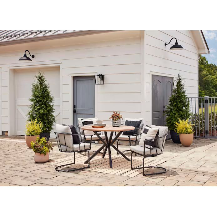 Style Selections Canyon Way 5-Piece Patio Dining Set | Lowe's