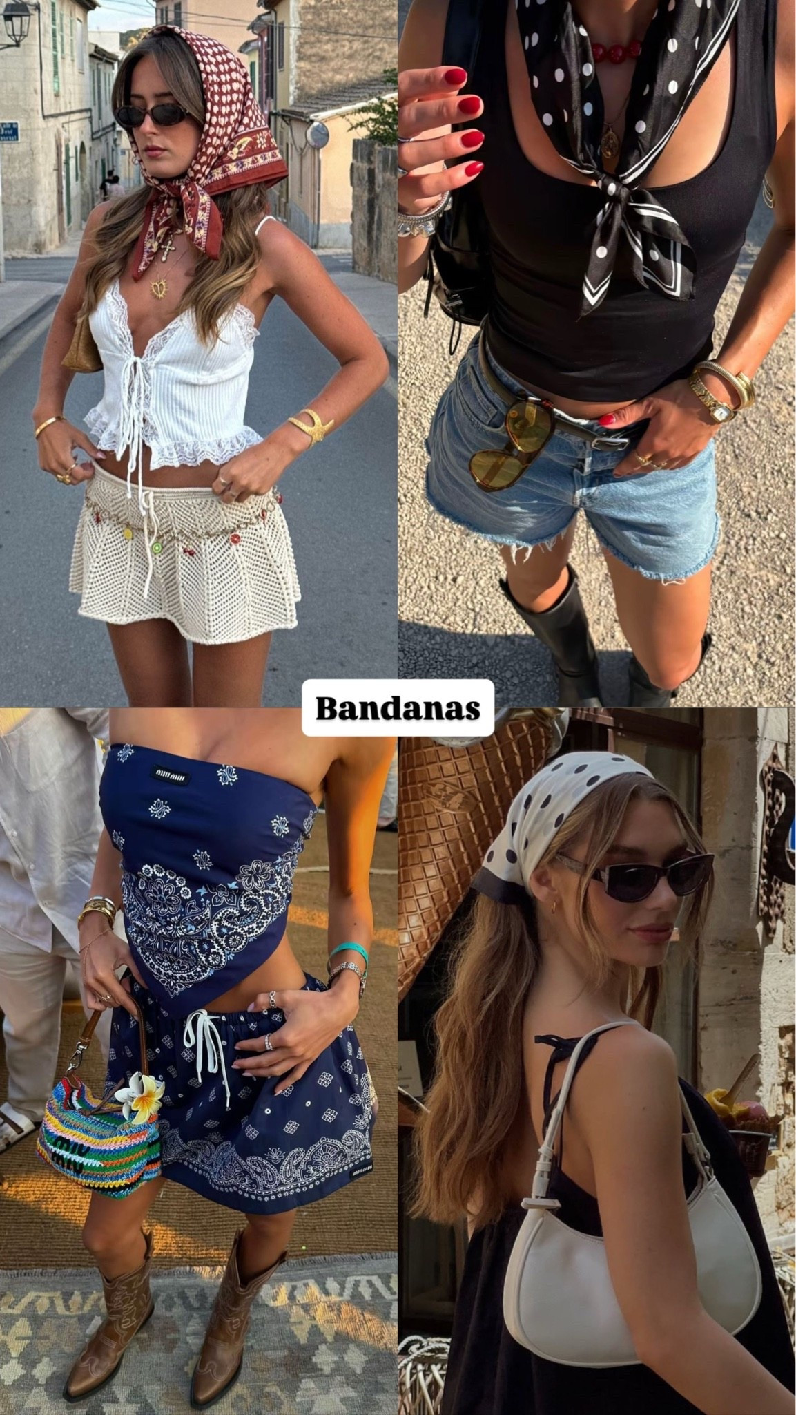 Bandanas are becoming the must-have accessory of Summer 2026. Hair, bags, everywhere.
#BandanaTrend #SummerAccessories #FashionPrediction #CoolGirlStyle

#LTKSaleAlert #LTKootd