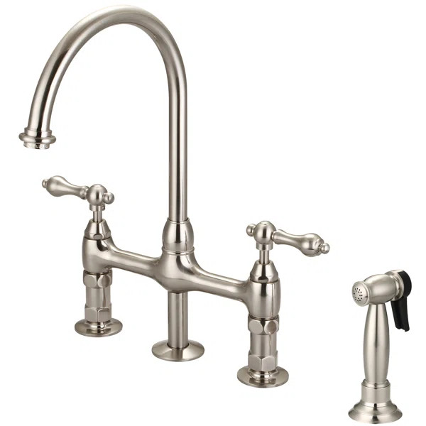 Barclay Harding Kitchen Faucet with Side Spray | Wayfair North America