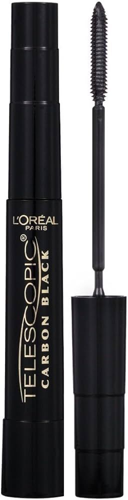 L'Oreal Paris Makeup Telescopic Original Lengthening Mascara, Carbon Black, 0.27 Fl Oz (Pack of 1... | Amazon (US)