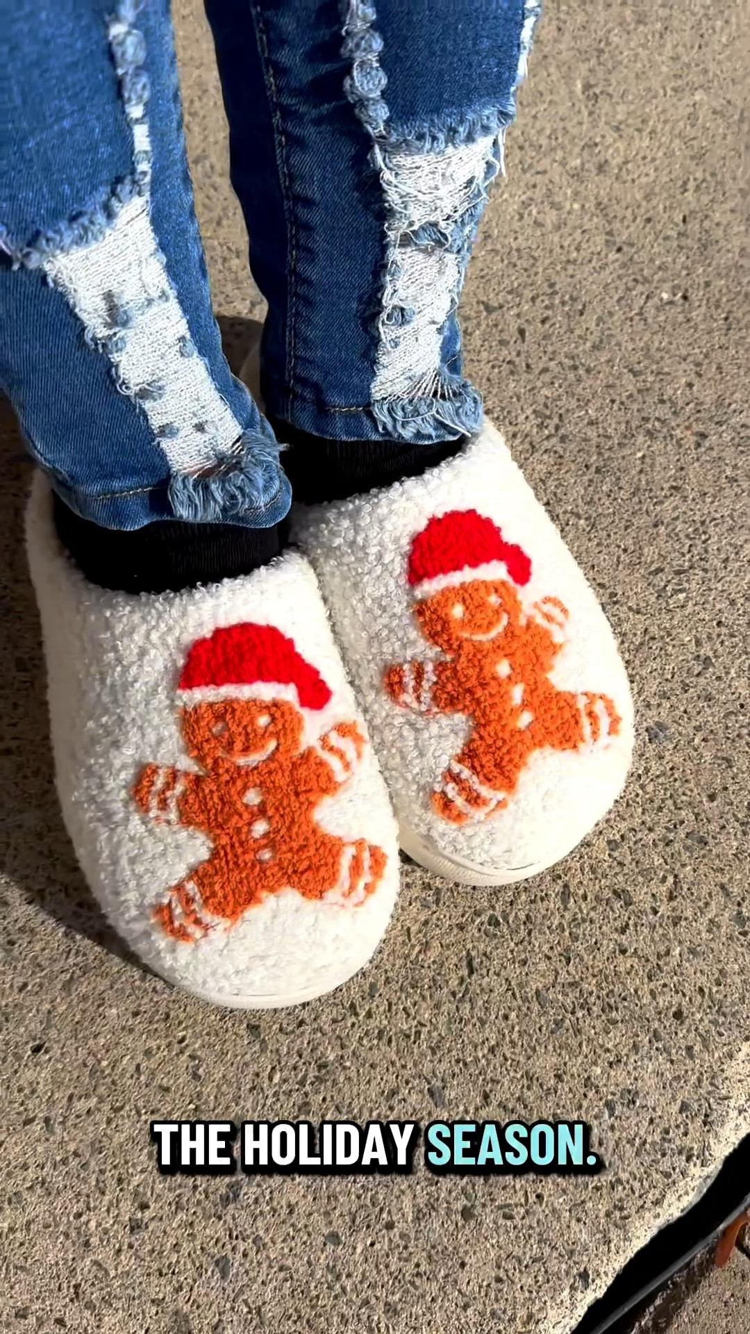 Absolutely obsessed with these super cute , comfortable and festive holiday slippers!! Definitely a total vibe! 

#LTKGiftGuide #LTKmorningroutine #LTKmomlife