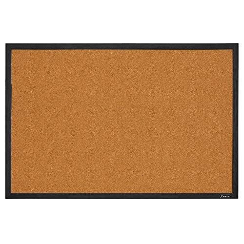 Quartet Cork Board Bulletin Board, 2' x 3' Framed Corkboard, Black Frame, Decorative Hanging Pin Boa | Amazon (US)