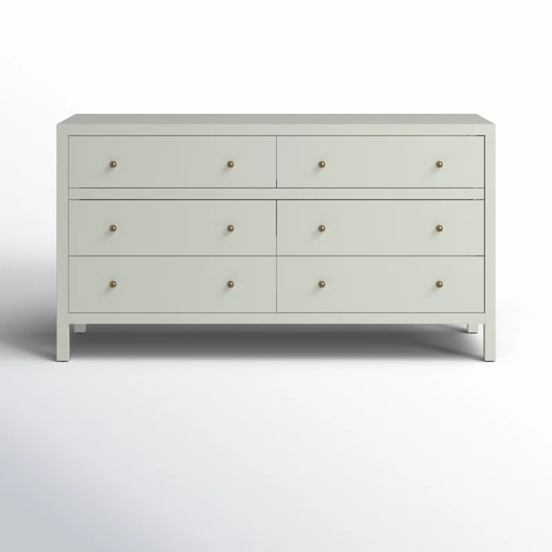 Celine 6 Drawer 60" W Double Dresser | Wayfair North America
