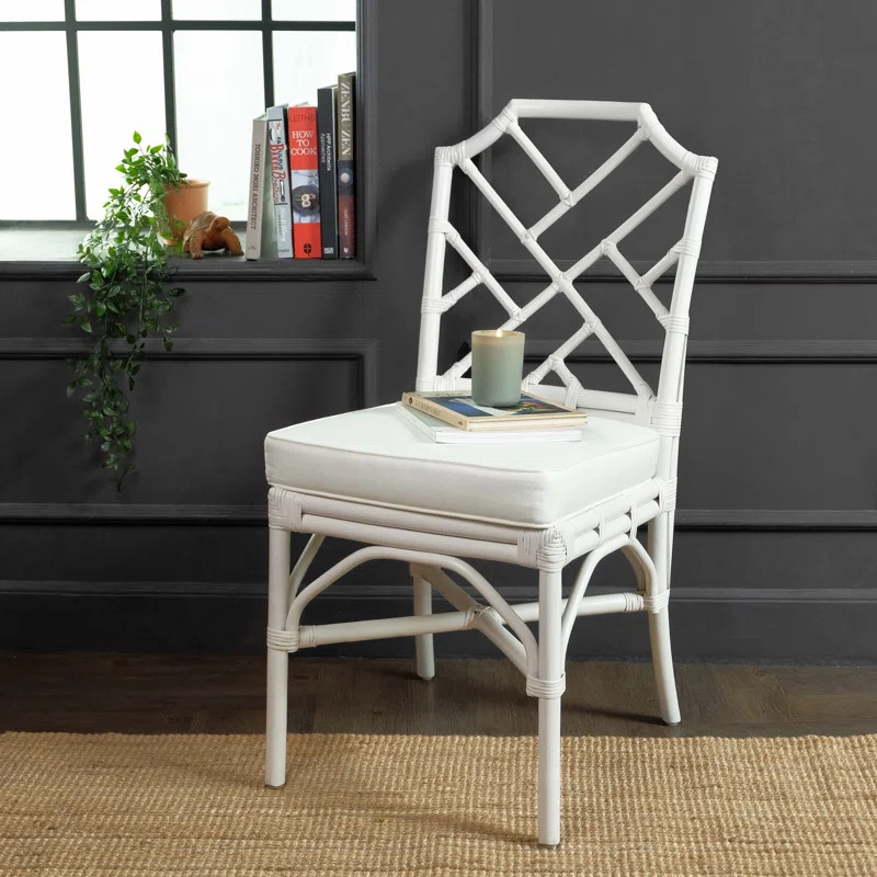 Cayla Upholstered Cross Back Side Chair (Set of 2) | Wayfair Professional