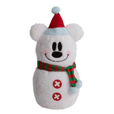 Disney  23-in Mickey Mouse Sherpa Snowman Greeter | Lowe's