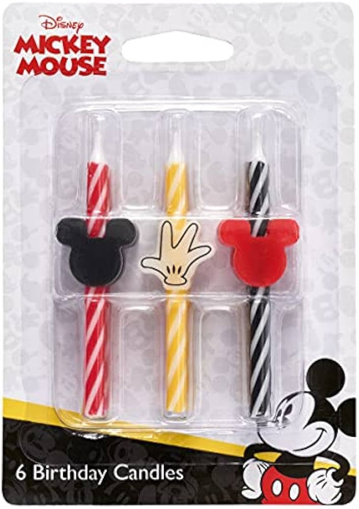 Mickey Mouse Character Birthday Candles | Amazon (US)