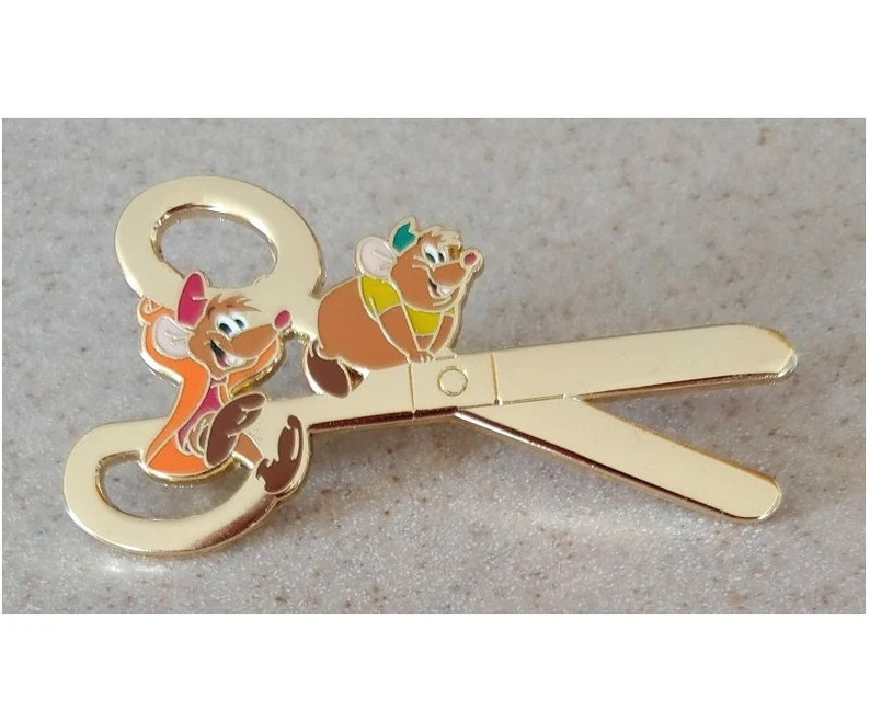 Disney Pin DLP Eleonore Bridge Cinderella Collection Jaq & Gus Mice With Scissors LE 400 - Etsy | Etsy (US)