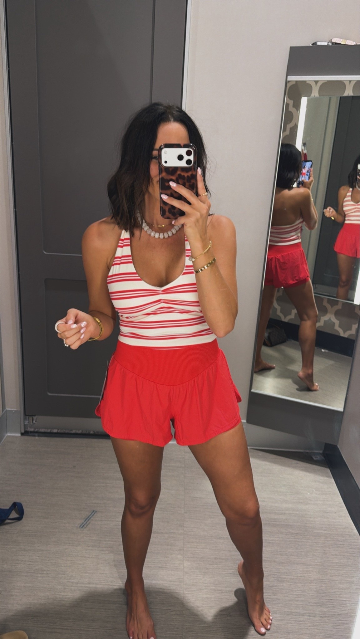 target activewear sale ❤️ this striped tank + flowy shorts combo is too good and both are on sale right now 👏 perfect for summer walks, errands, or just a cute comfy look #targetstyle #targetfinds #targetsale #activewear #summerstyle #casualoutfit #affordablefashion #targetfashion