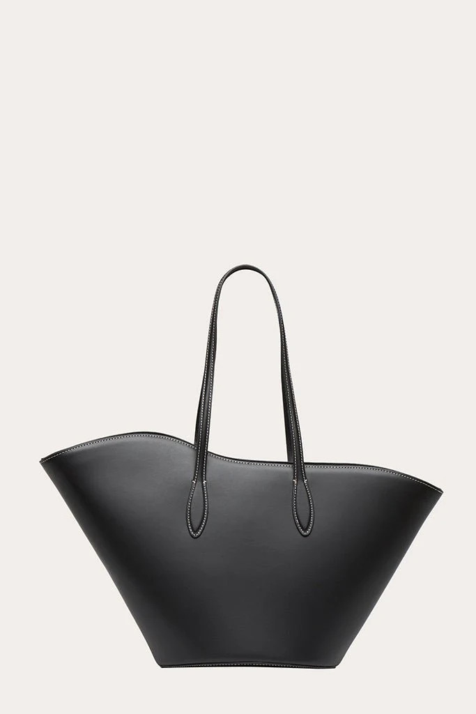 Tulip Shoulder Bag Medium Black | LITTLE LIFFNER