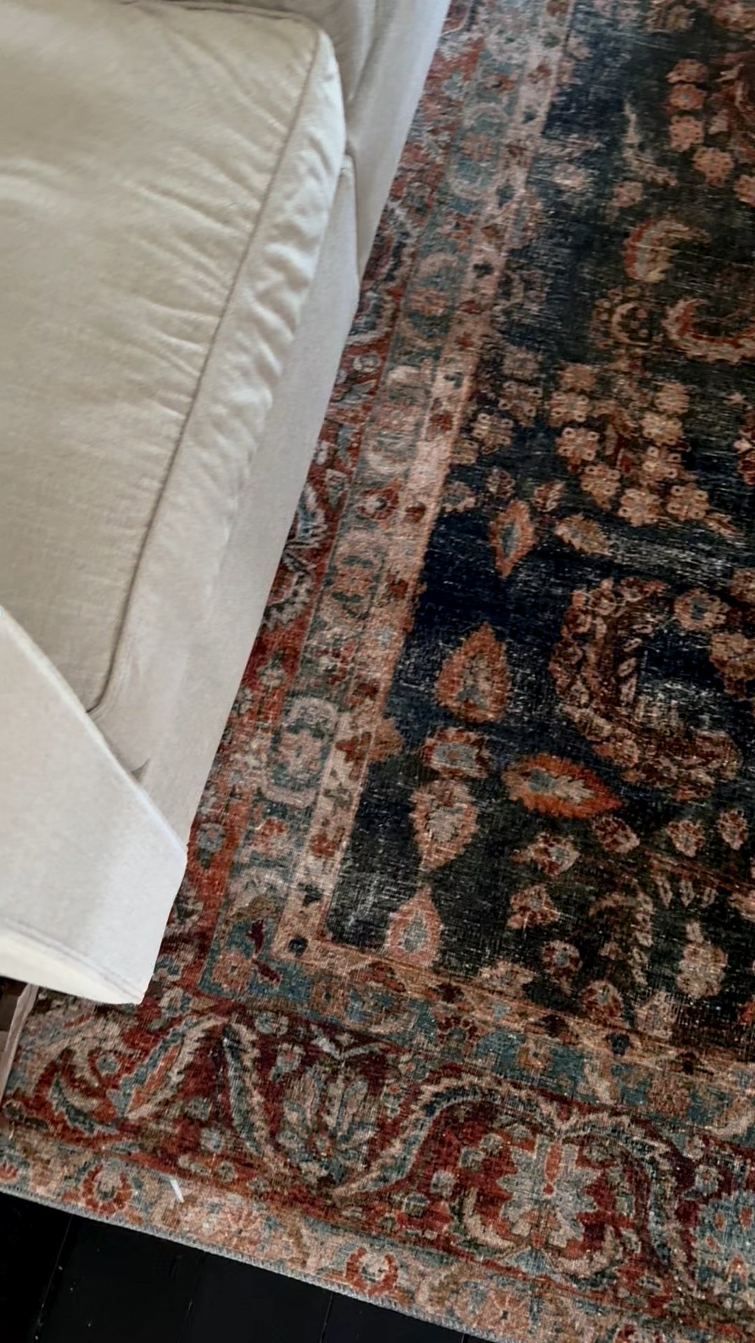 One of my favorite rugs. I love the navy and rust colors. It’s a flat rug so great for high traffic areas. Chris Loves Julia Ocean Spice  

#LTKvlog #LTKU #LTKHome