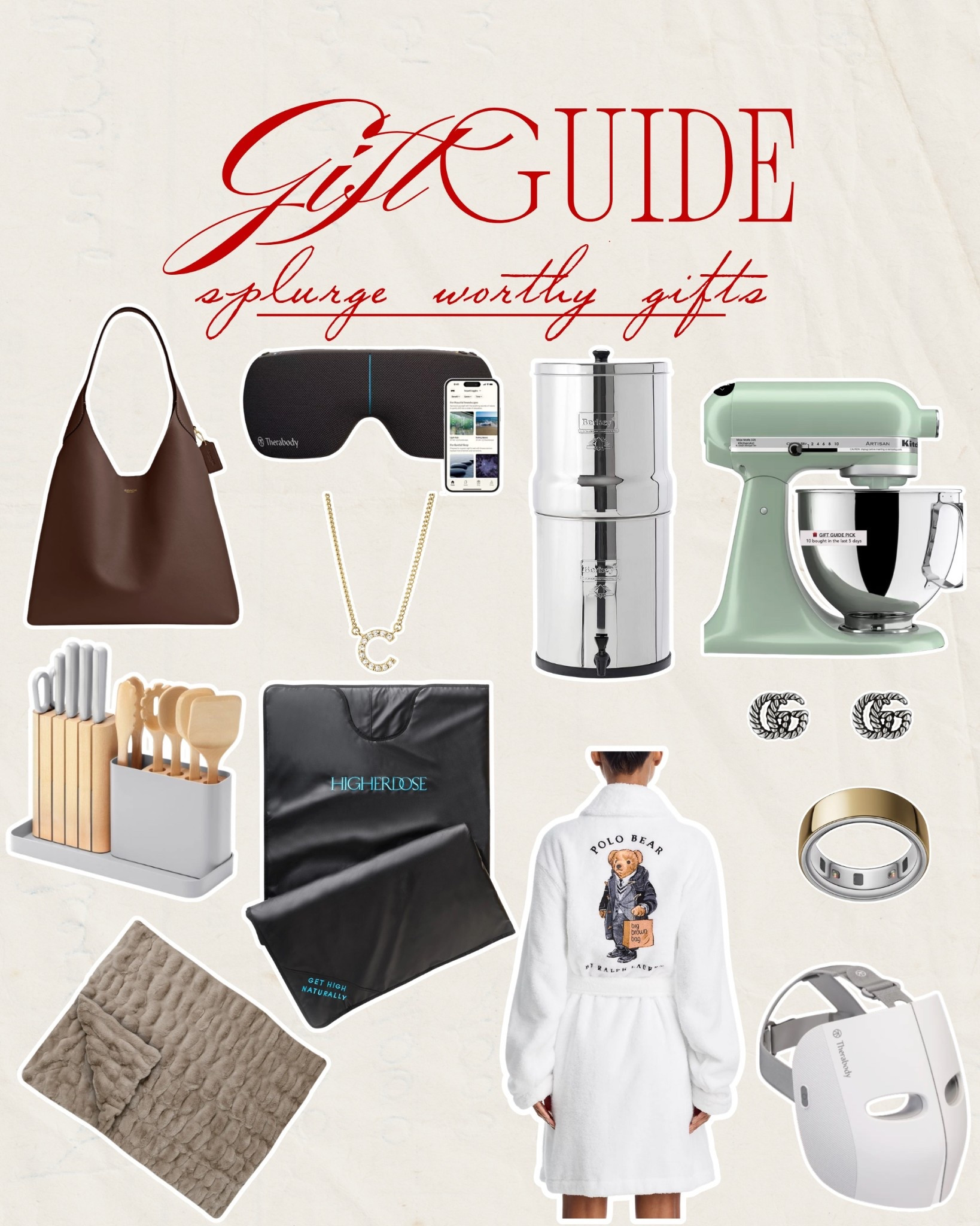 Splurge worthy gifts!!! 🎁 

#LTKStyleTip #LTKGiftGuide #LTKFindsUnder100