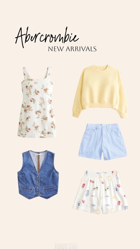 Abercrombie summer finds! Abercrombie short sale! Dresses- tops- dad shorts- use code afshorts for additional savings 