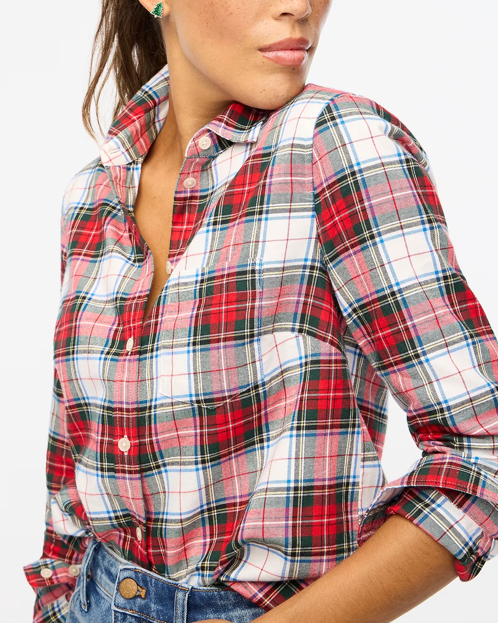 Plaid flannel shirt | J.Crew Factory