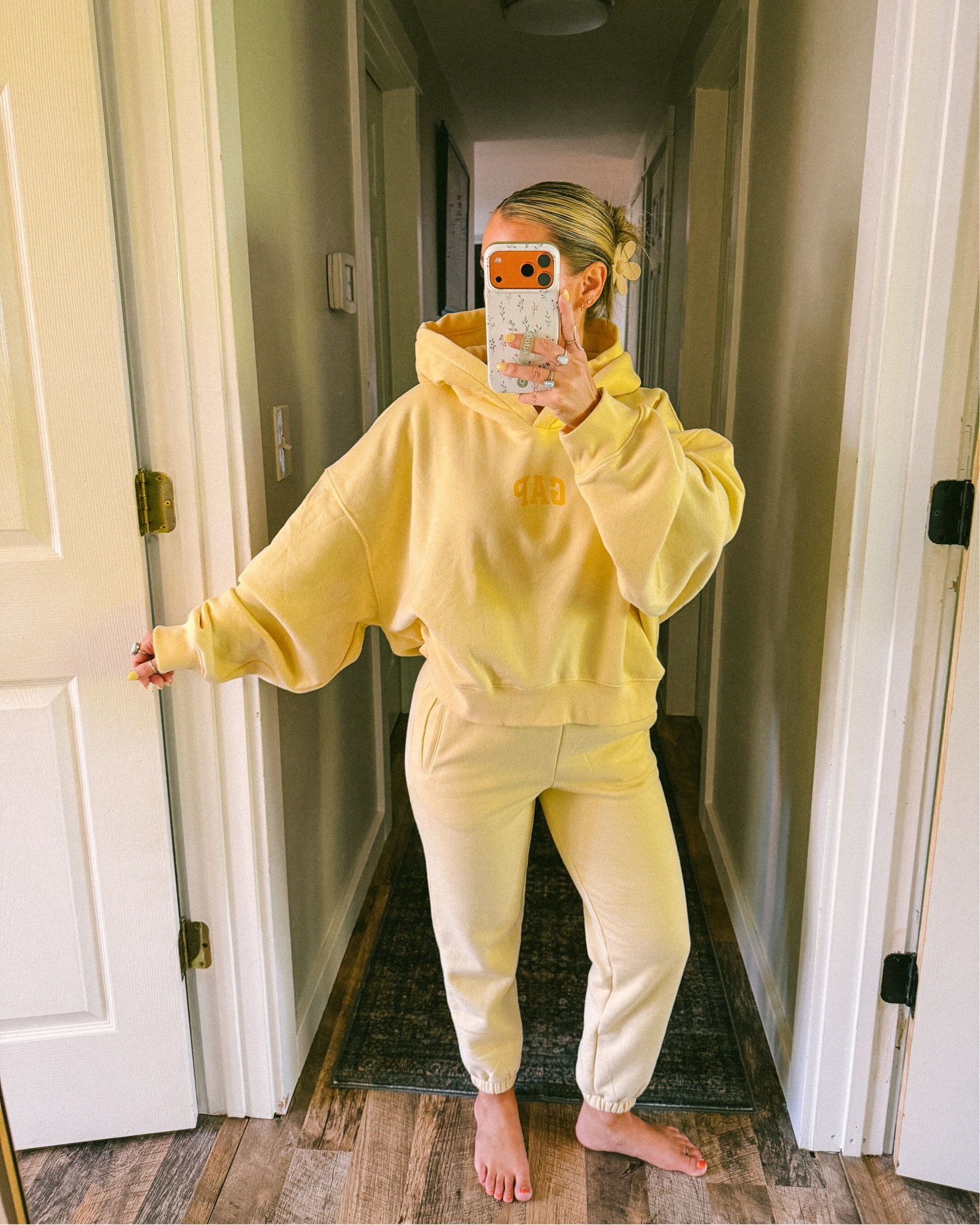 The vintage soft sweat set from @gapstyle is my favorite I own 2 diff colors! 
Hoodie: XL 
Sweats: XS (petite) 

Sweatsets, cozy clothes, spring fashion, matching sweat sets 

#LTKootd #LTKPetite #LTKU