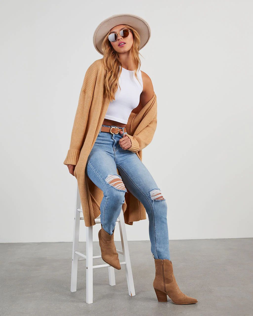 Hanson Oversized Knit Duster | VICI Collection