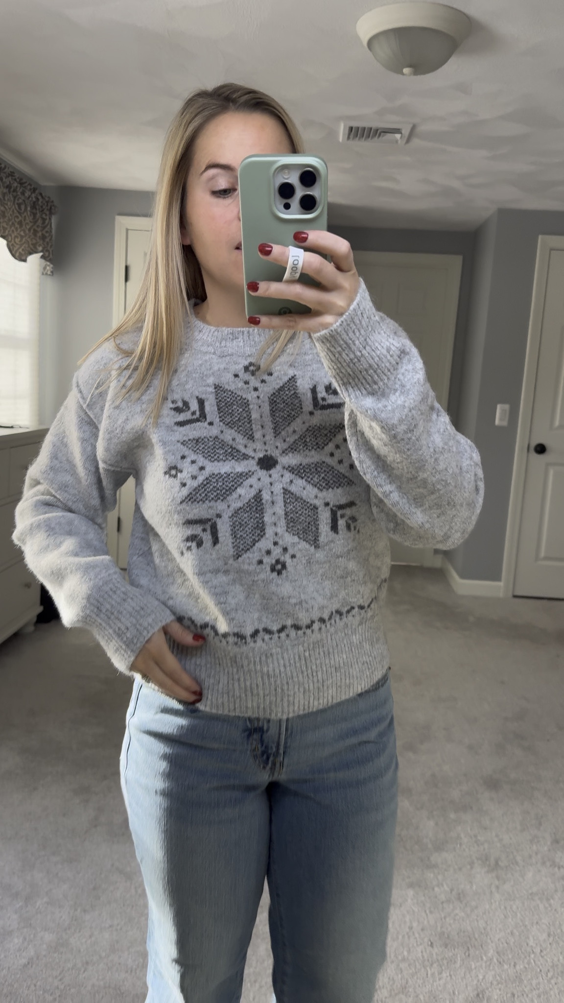 Winter sweater, snowflake sweater, holiday wear, winter must have, target find, target holiday, 

#LTKFindsUnder50 #LTKHoliday #LTKSeasonal