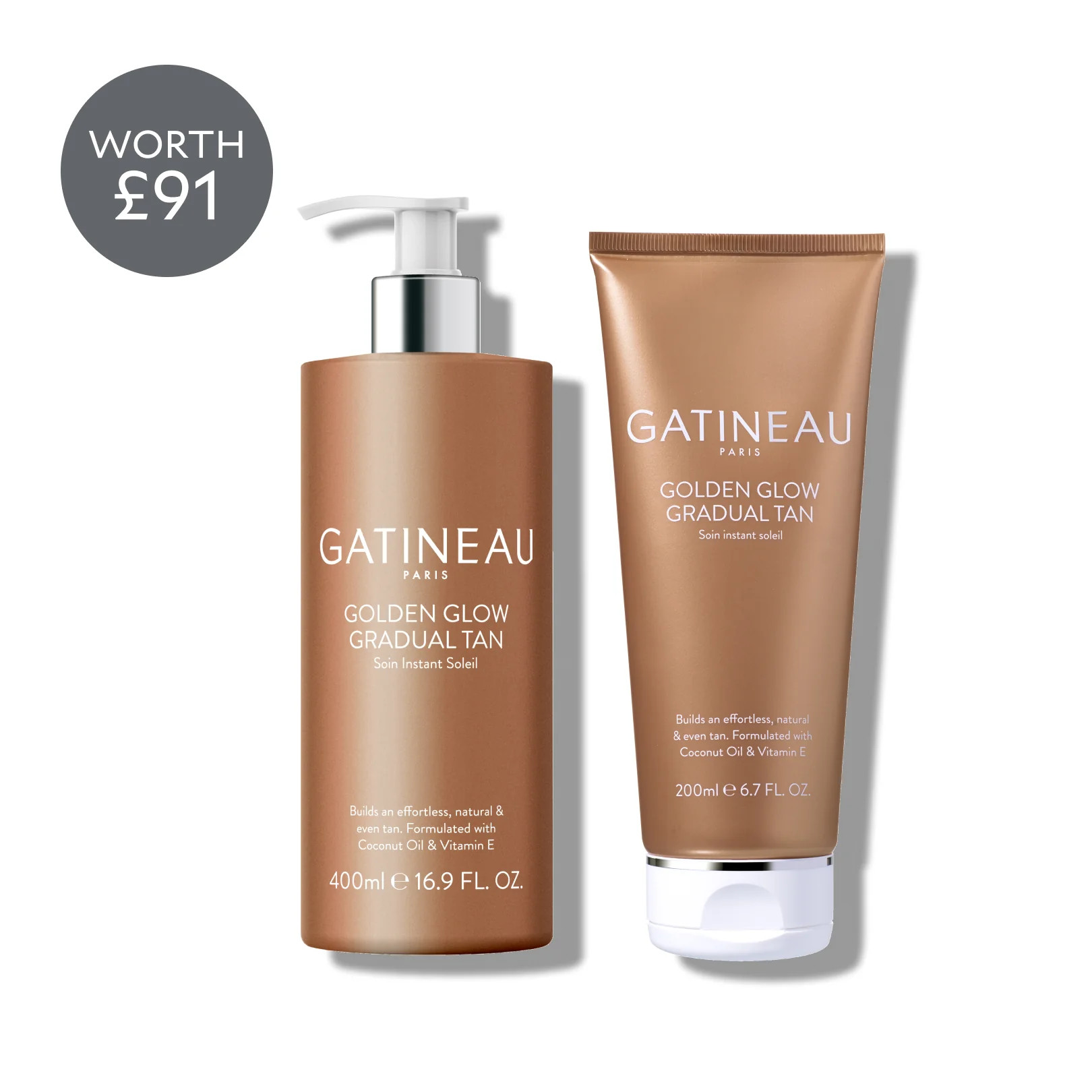 Golden Glow Gradual Tan Duo 400ml & 200ml | Gatineau
