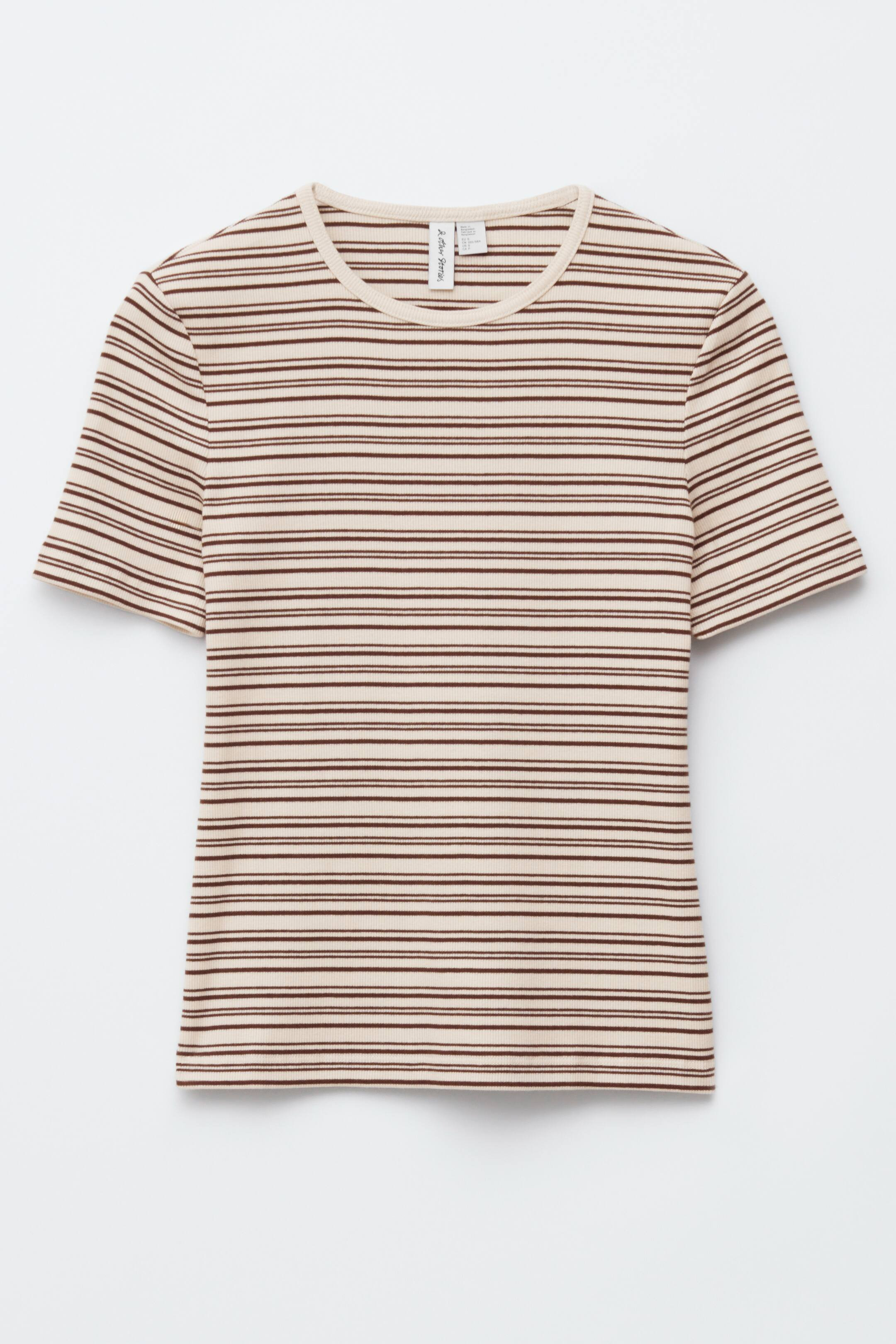 Ribbed T-shirt | H&M (UK, MY, IN, SG, PH, TW, HK)