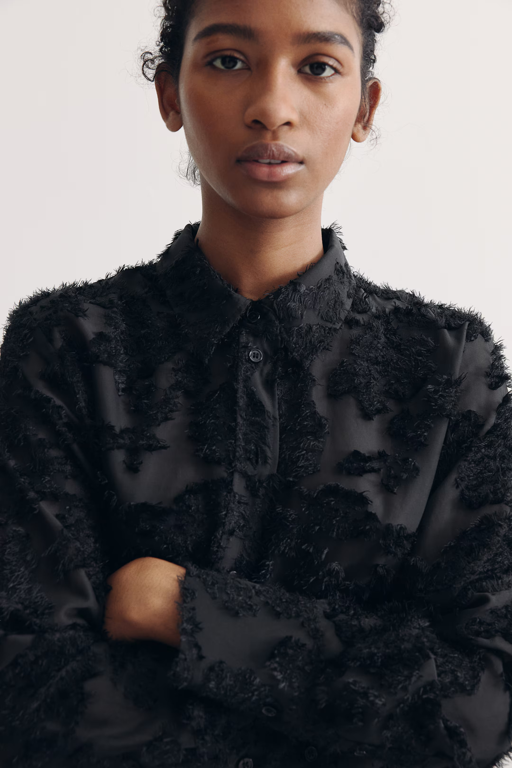 Textured-weave Shirt | H&M (US + CA)