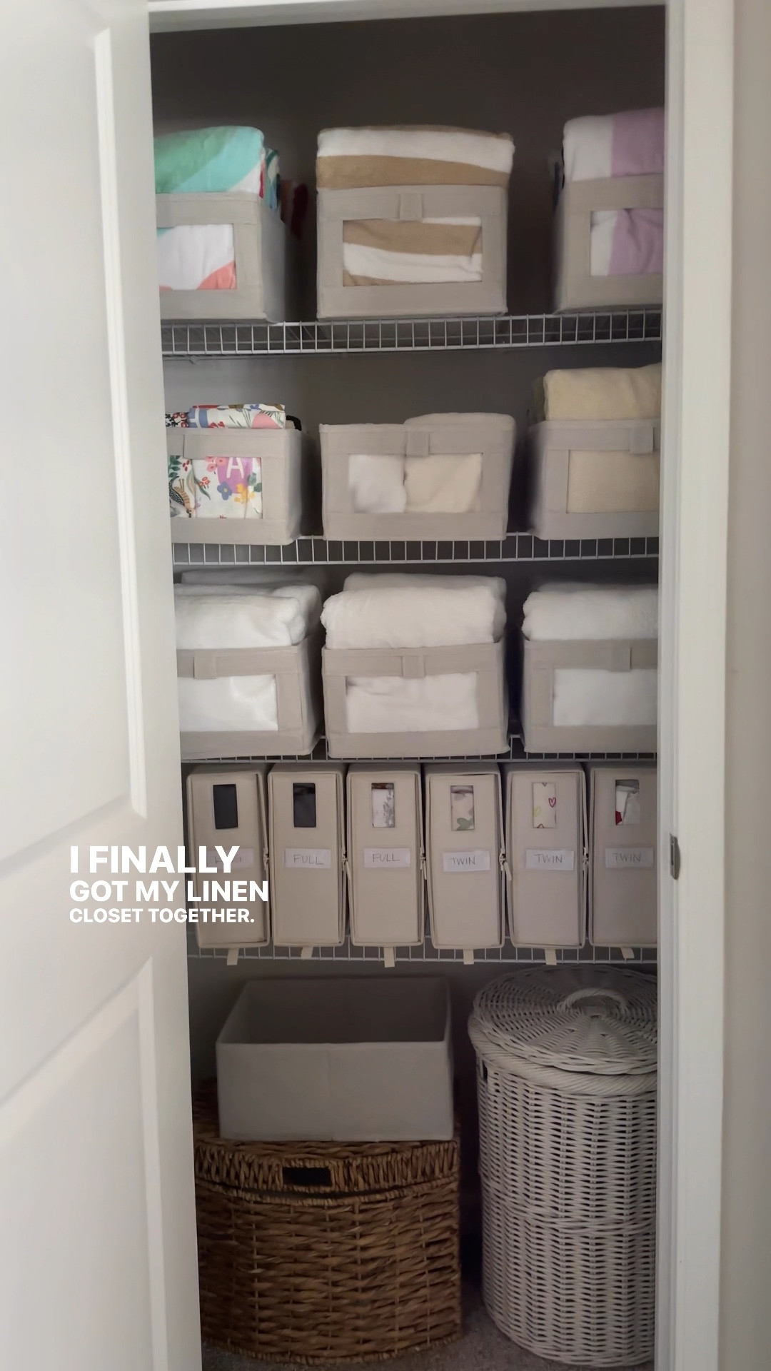 Organized my linen closet last week and I’m telling you: THIS WAS NEEDED. I feel lighter. Linked to the organizers I used and similar .

#LTKFindsUnder100 #LTKHome