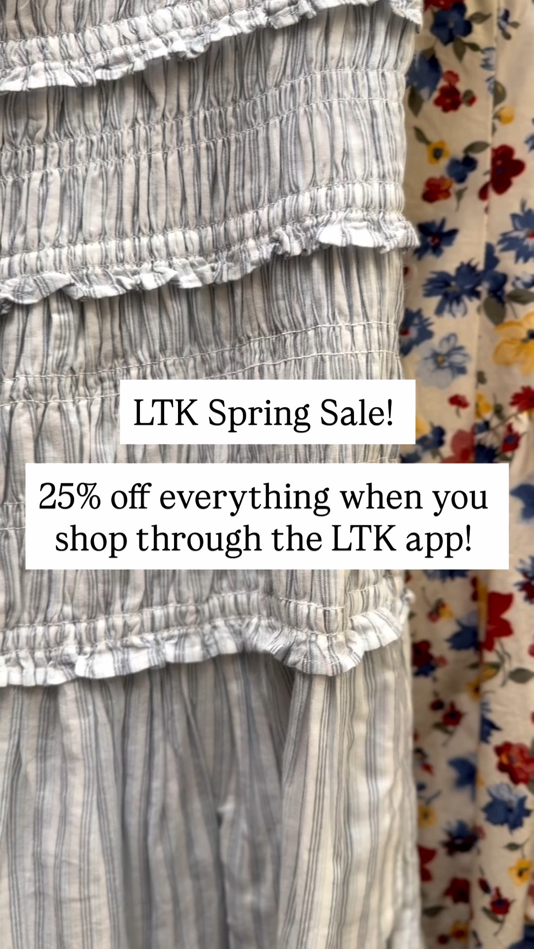 LTK Spring Sale!! 

Right now, you get 25% off your purchase when you shop through the LTK app! 

#LTKSpringSale #LTKSaleAlert #LTKMidsize