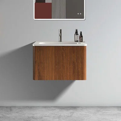 Yohann 18.3'' Single Bathroom Vanity with Top | Wayfair North America