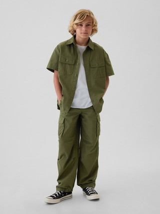 Kids Pull-On Parachute Cargo Pants | Gap (US)