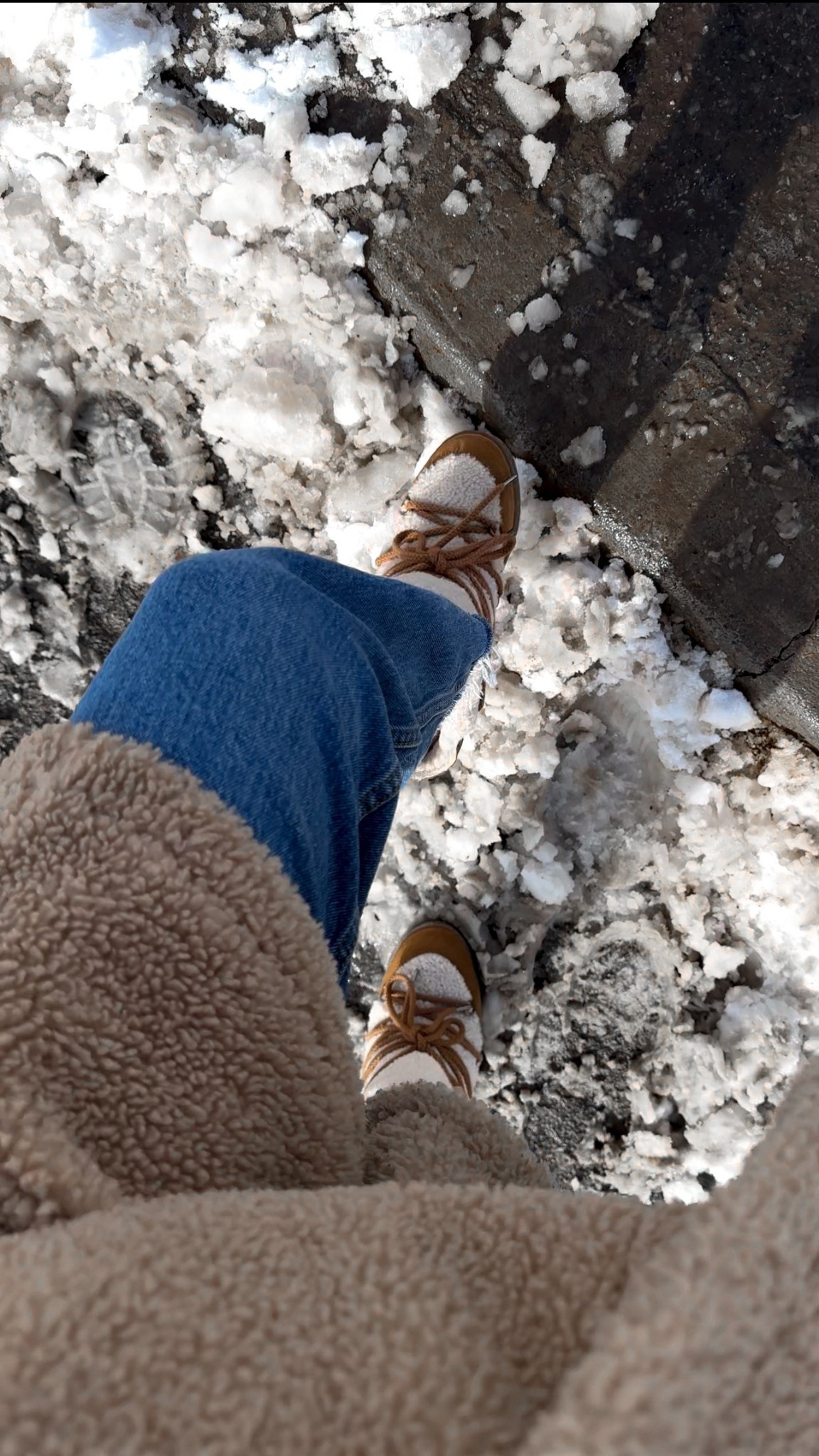 Fave winter snow boots, shearling lace up with a hidden wedge but easssssy to walk in

#LTKPetite #LTKmomlife #LTKSeasonal