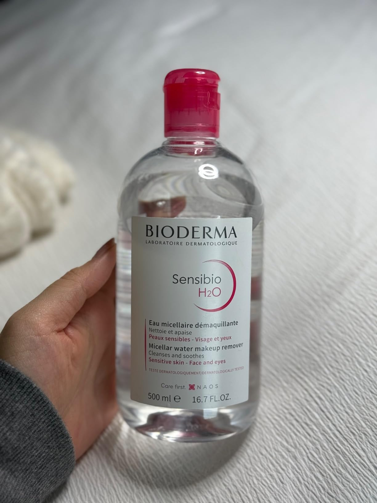 Bioderma - Sensibio - H2O Micellar Water - Makeup Remover Cleanser - Face Cleanser for Sensitive ... | Amazon (US)