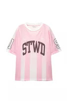 STWD 91 roze voetbal T-shirt | PULL and BEAR NL