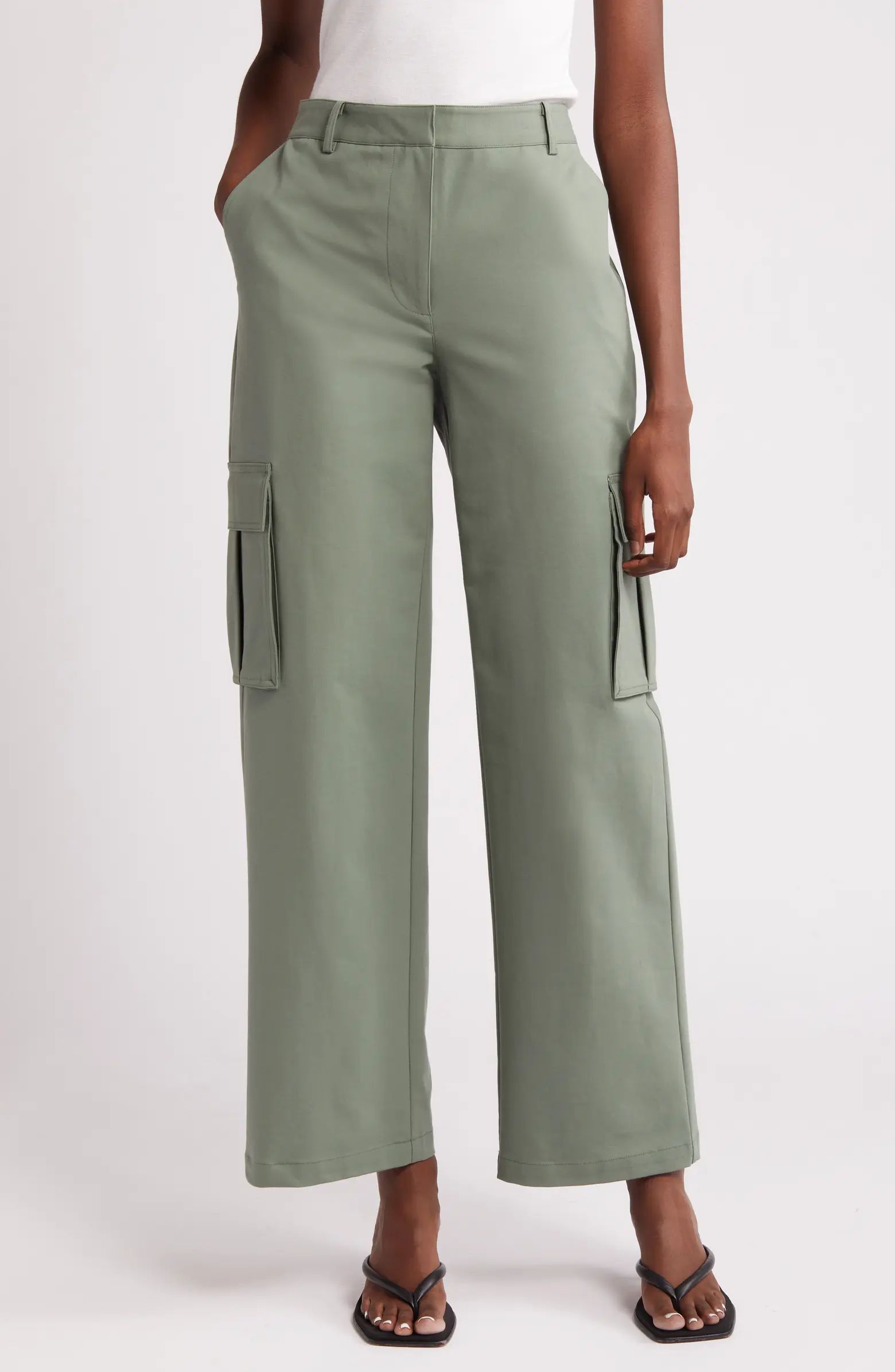 Stretch Cotton Cargo Pants | Nordstrom