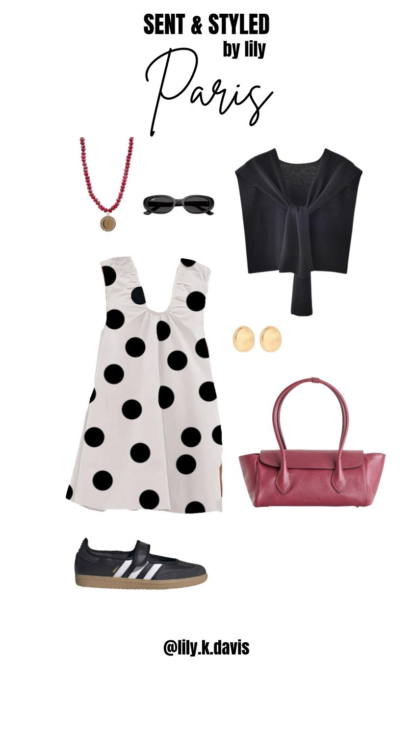 polka dots for paris !!!

#LTKootd