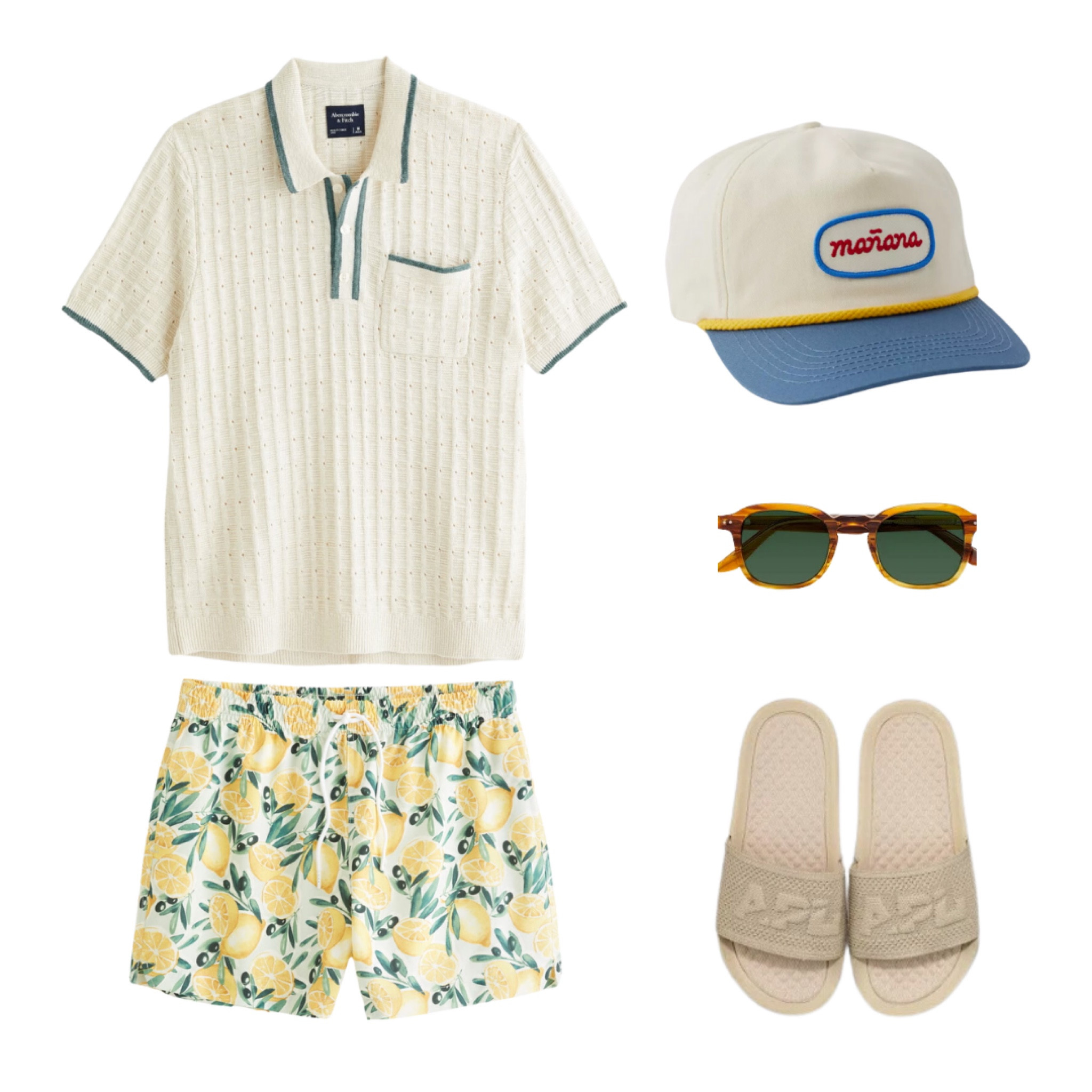 Summer pool resort energy 🍋

#LTKSeasonal #LTKMens #LTKStyleTip
