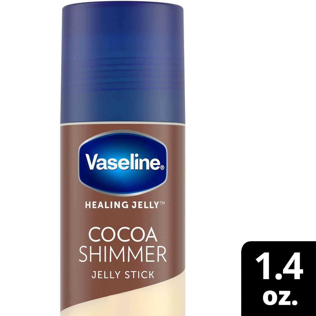 Vaseline Cocoa Shimmer Jelly Stick Cocoa Butter - 1.4oz | Target