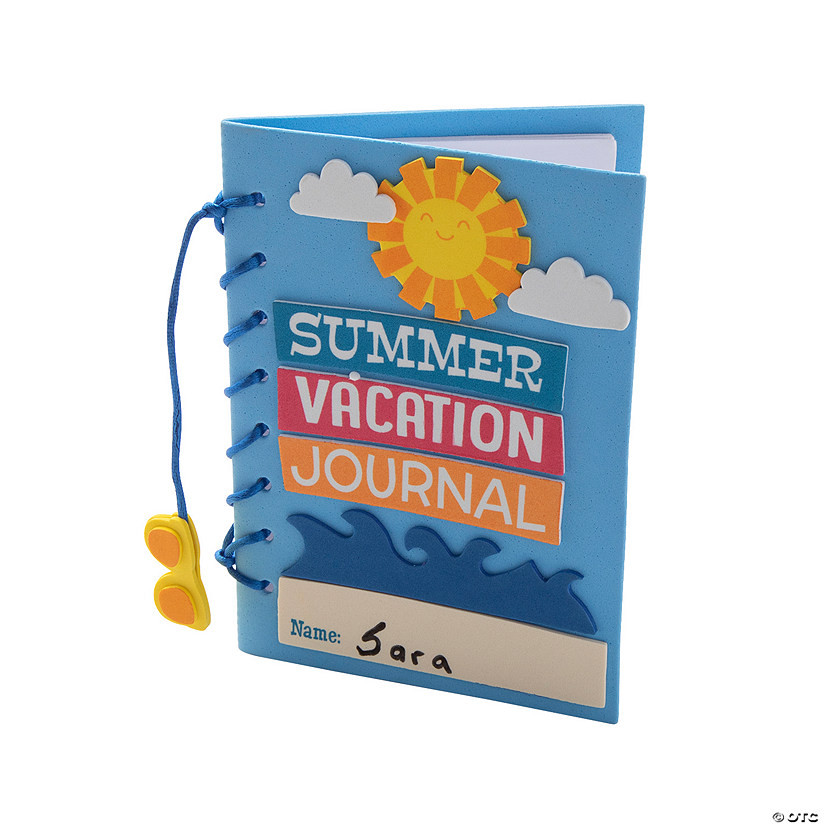 Summer Vacation Journal Craft Kit - Makes 12 | Oriental Trading Company