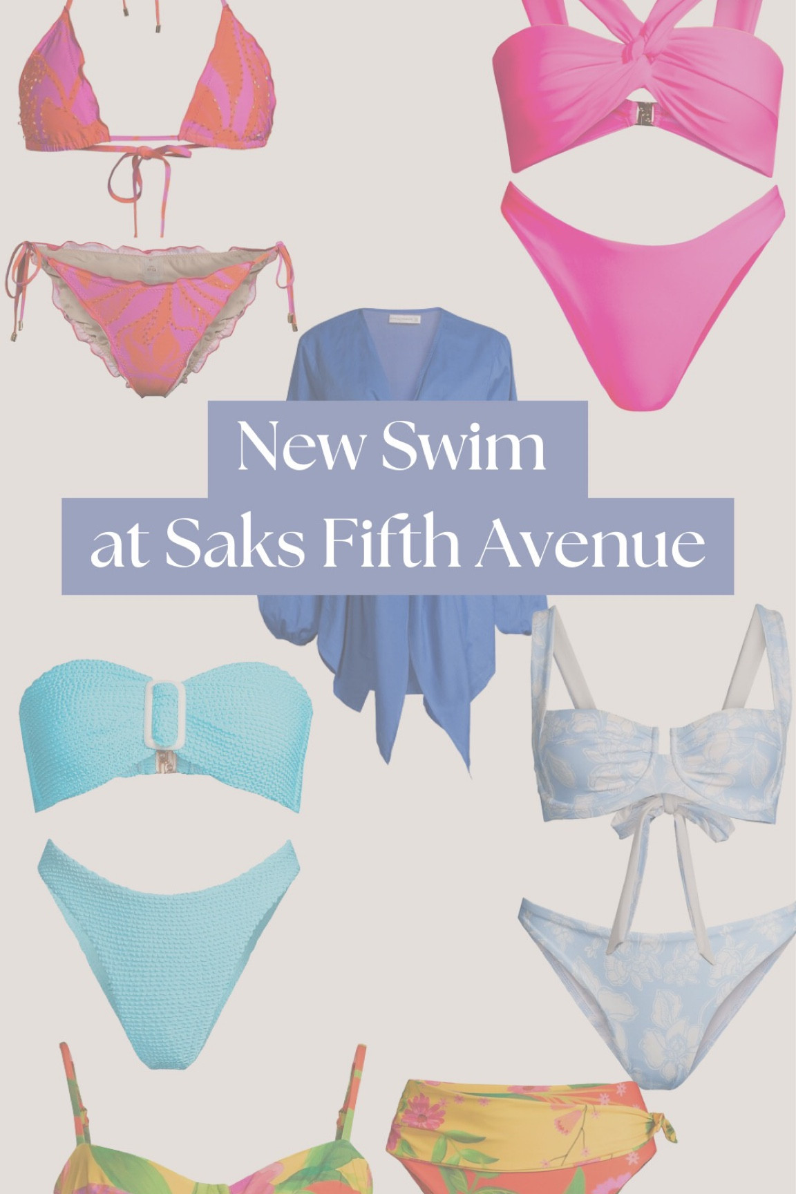 New Swim at Saks Fifth Avenue. Can’t wait for summer!! Loving these colors & all under $200!

#LTKtravel #LTKswim #LTKSeasonal