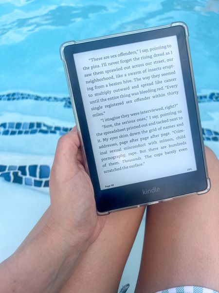 Amazon kindle
Summer reads
All the dangerous things
E book
Book club
What I’m currently reading 
Stacey willingham 

#LTKSwim #LTKHome #LTKGiftGuide
