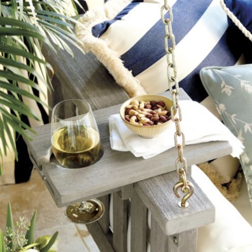Sunday Porch Swing Sofa Tray Table | Ballard Designs, Inc.