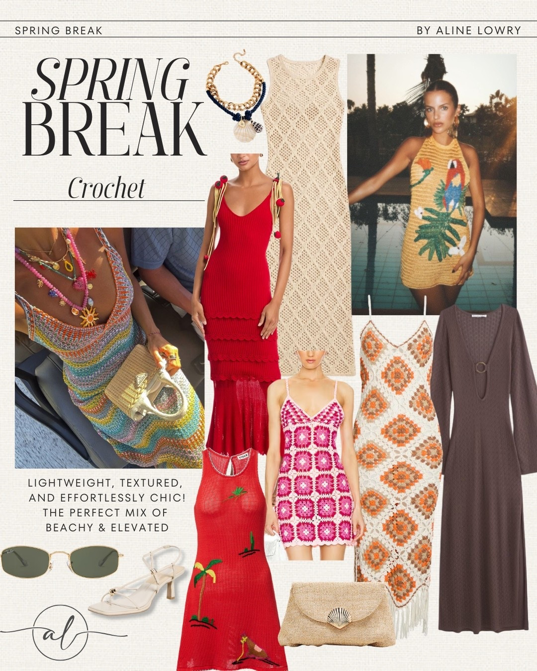 Spring Break Fashion Trends: crochet 
Dresses and coverups, vacation outfits, beach outfits, for brunch, date nights, going out… 

#LTKootd #LTKSeasonal #LTKU