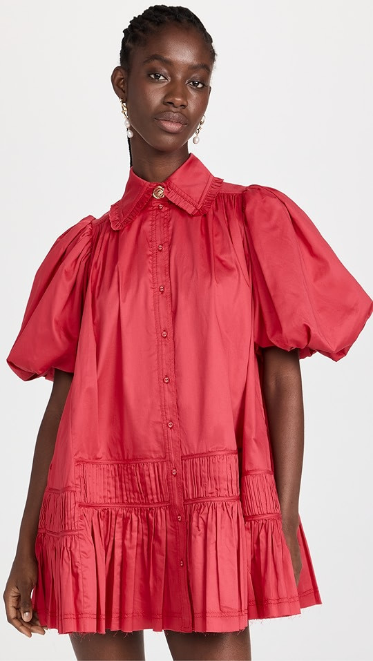 Yvette Smock Mini Dress | Shopbop